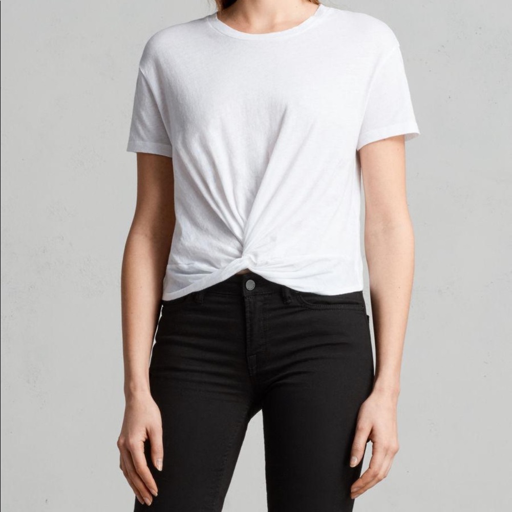 White All Saints Carme Tee